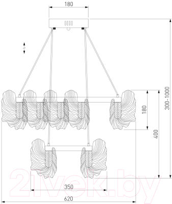 Люстра Bogate's 90374/2
