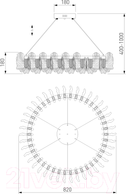 Люстра Bogate's 90375/1