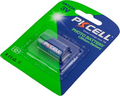 Батарейка Pkcell 3В CR123A / CR123A-1B