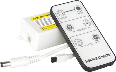 Контроллер для дюралайта Elektrostandard 12V (ИК) IP20 LSC 003 12V с пультом - фото