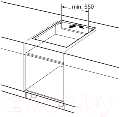 Индукционная варочная панель Bosch PUE611HC1E