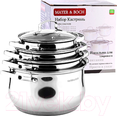Набор кастрюль Mayer&Boch 40455 - фото