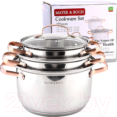 Набор кастрюль Mayer&Boch 40457 - фото