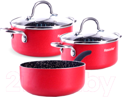 Набор кастрюль Mayer&Boch 81005-81006-81003 - фото