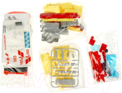 Конструктор Город мастеров Автомобиль Реанимации / 50013-ZH