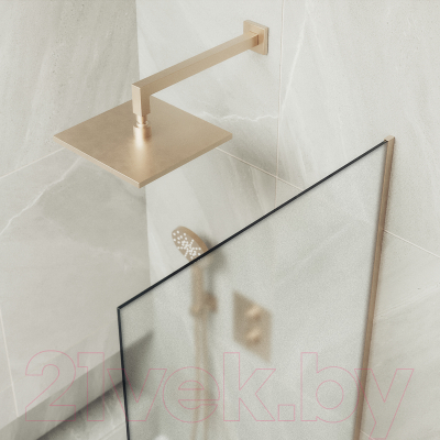 Стеклянная шторка для ванны MaybahGlass MGV-253-2у