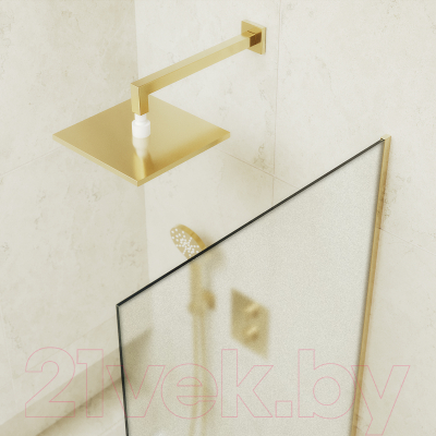 Стеклянная шторка для ванны MaybahGlass MGV-90-3у