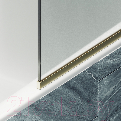 Стеклянная шторка для ванны MaybahGlass MGV-94-3у