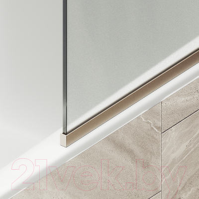 Стеклянная шторка для ванны MaybahGlass MGV-621-2