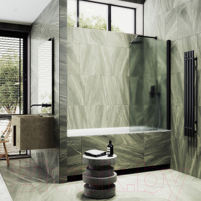 Стеклянная шторка для ванны MaybahGlass MGV-605-6