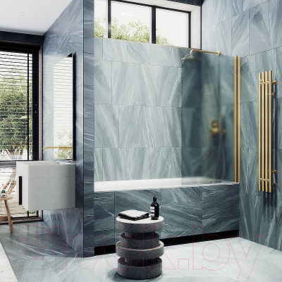 Стеклянная шторка для ванны MaybahGlass MGV-620-3