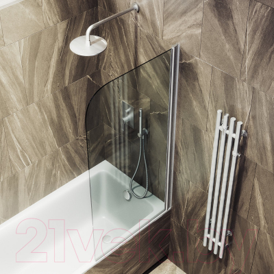 Стеклянная шторка для ванны MaybahGlass MGV-598-5