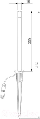 Светильник уличный Elektrostandard Lumos 35168/S