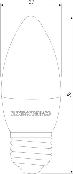 Лампа Elektrostandard Свеча СD LED 6W 3300K E27 BLE2760