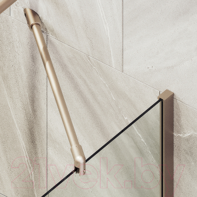 Стеклянная шторка для ванны MaybahGlass MGV-62-2ш