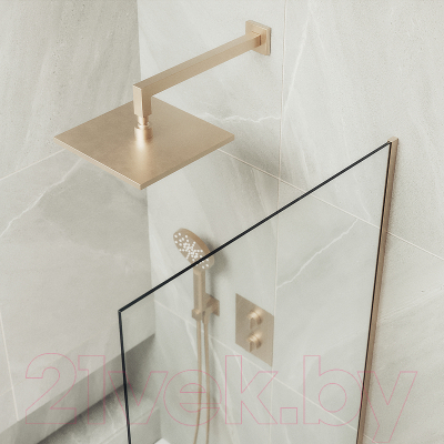 Стеклянная шторка для ванны MaybahGlass MGV-61-2у