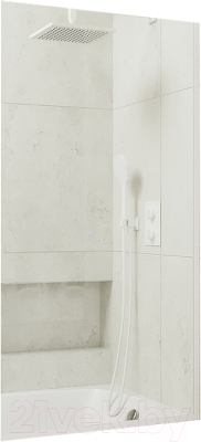 Стеклянная шторка для ванны MaybahGlass MGV-62-1у - фото