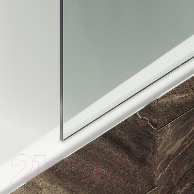 Стеклянная шторка для ванны MaybahGlass MGV-59-5ш