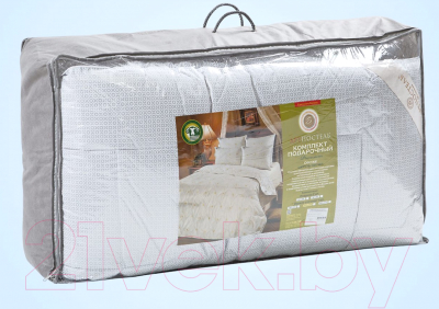 Комплект постельных принадлежностей АртПостель Одеяло 140x205 + 2 подушки 68x68 / Н4154