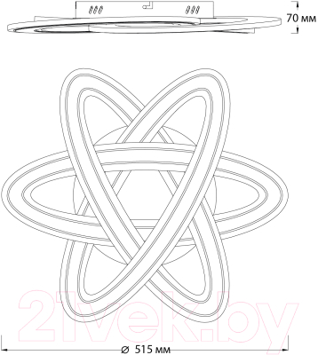 Люстра ESCADA 10245/3LED (белый)