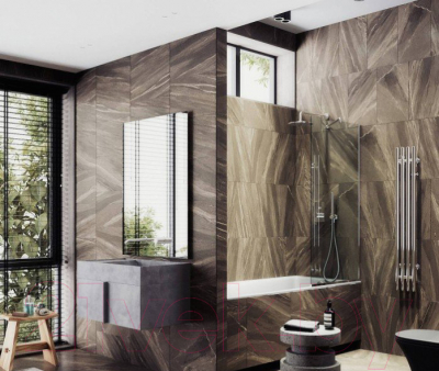 Стеклянная шторка для ванны MaybahGlass MGV-59-4у