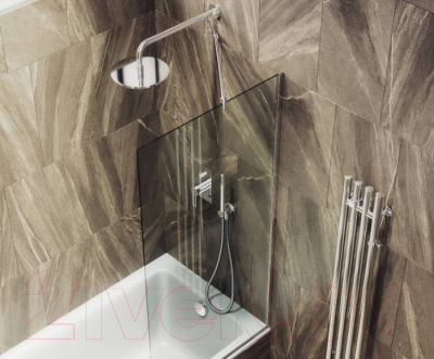 Стеклянная шторка для ванны MaybahGlass MGV-63-4у