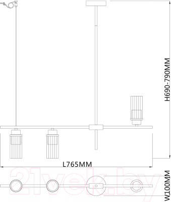 Люстра ESCADA 2100/3P