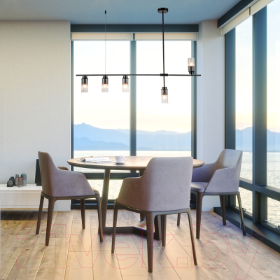 Люстра ESCADA 2100/5P (черный)