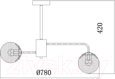 Люстра ESCADA 646/8P