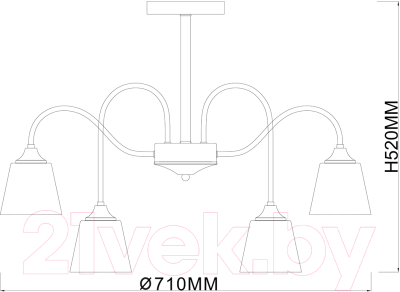 Люстра ESCADA 1147/6P