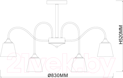 Люстра ESCADA 1147/8P