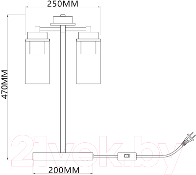 Прикроватная лампа ESCADA 2118/2
