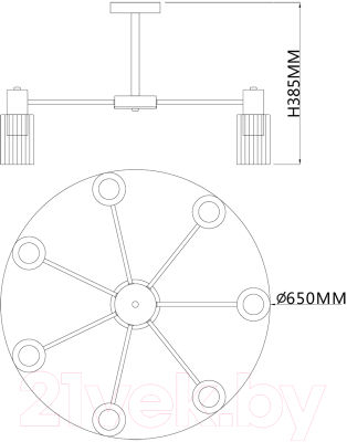 Люстра ESCADA 2120/7P