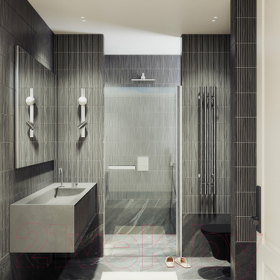 Душевая дверь MaybahGlass 198x90 / MGD-448-5