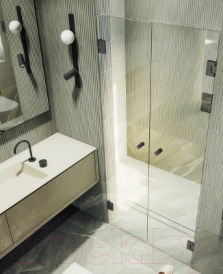 Душевая дверь MaybahGlass 195x181 / MGD-467-6