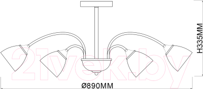 Люстра ESCADA 1148/12P