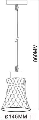 Потолочный светильник ESCADA 10193/1S