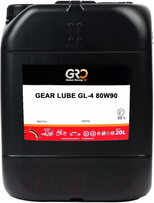 Трансмиссионное масло GRO Gear Lube GL-4 80W90 / 1038953 - фото