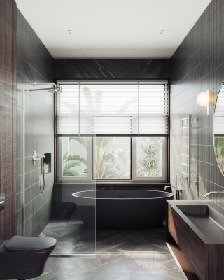 Душевая стенка MaybahGlass 195x119 / MGD-683-5у