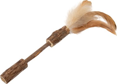 Игрушка для кошек Triol Natural Палочка с перьями / 22171063 - фото