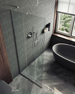 Душевая стенка MaybahGlass 195x79 / MGD-695-5у