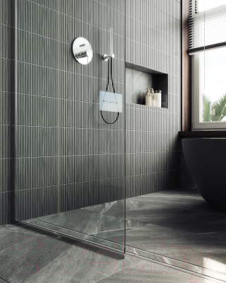 Душевая стенка MaybahGlass 195x89 / MGD-689-5у