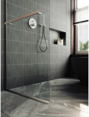 Душевая стенка MaybahGlass 195x119 / MGD-714-5у