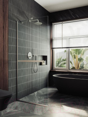 Душевая стенка MaybahGlass 195x119 / MGD-714-5у