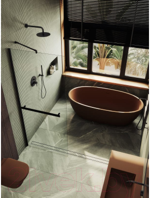 Душевая стенка MaybahGlass 195x69 / MGD-720-6у