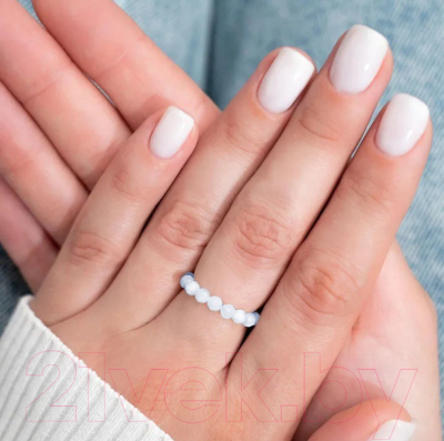 Кольцо Wolves Лунный камень 5409