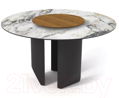 Обеденный стол M-City Колизей D140 Artic Ocean / 480M05690