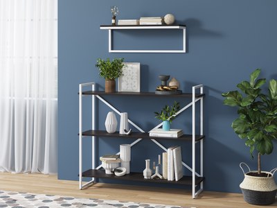 Стеллаж Loftyhome Мальборк Рант 120 / 1628073