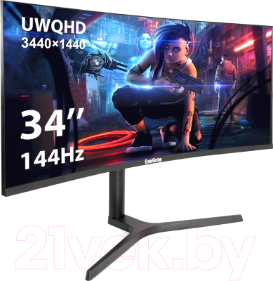 Монитор ExeGate Combat EC3407TA (EX296284RUS) - фото