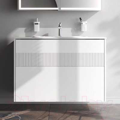 Тумба под умывальник AM.PM Func M8FFUX1002WM (белый матовый)